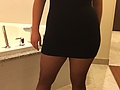 Wife dressed to play